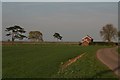 House and trees on Metheringham Fen Lane in LN4 3AW