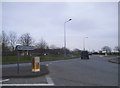Roundabout on Maldon Road, Shrub End in CO3 0SJ