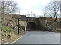 Railway bridge over Church Street, High Bonnybridge in FK4 2AT