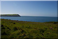 Looking west from Aber Step to Dinas Island in SA42 0SS