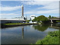 River Lee Navigation and the London EcoPark in N18 3PP