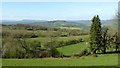 View over Mitchel Troy and the Monmouthshire countryside in NP25 4RL