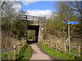Former railway bridge north west of Bestwood Village in NG15 7QR