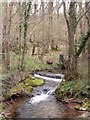 Weir on the Nant Menascin in LD3 7AX
