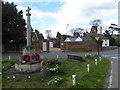The war memorial at Little Burstead in Little Burstead