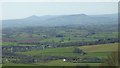 View over Dingestow to the Black Mountains in NP25 4JH