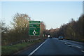 A46, approaching Skellingthorpe Roundabout in LN6 0PU