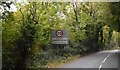 Entering Harbertonford, A381 in TQ9 7HY
