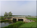 Thiefgate Lane crossing a dike in PE34 3FN