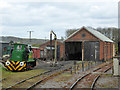 Locomotive shed, East Somerset Railway in BA4 4QS