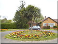 Flowerbed at Thames Ditton Cemetery in KT9 1BH