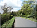 Looking north west on Galley Lane in EN5 4RD