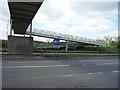 Footbridge over the A1 in WD6 5PF
