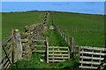 Footpath to distant trig point in TS13 4UX