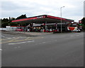 Texaco filling station, Cowbridge Road, Bridgend in CF31 2AP