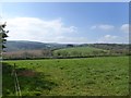 View south from Riscombe Hill in EX5 5BW