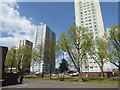 Tower blocks at Ponders End in N9 8AH