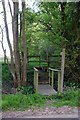 Footbridge & Stile to Radley Green in CM5 0QJ