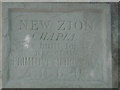 Moity chapel stone inscription in HR3 5JS