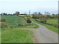 Undulating road from Walcot to Folkingham in NG34 0SR
