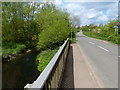 Thurcaston Lane crossing the Rothley Brook in Thurcaston and Cropston