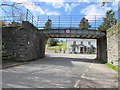 Southeast side of a railway bridge, Llangammarch Wells in LD4 4EA