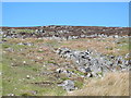 Rock outcrop on Riddlehamhope Fell north of Heatheryburn in NE47 0JH