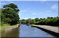 Trent and Mersey Canal east of Brereton, Staffordshire in WS15 1LQ