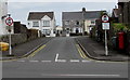 Junction of Cowbridge Road and Uxilla Terrace, Bridgend in CF31 2AP