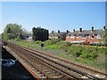 View from a Totton-Fawley train - Junction for Fawley near Totton in SO40 9UZ