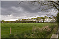 Rainclouds over Skellingthorpe Moor in LN6 0YW