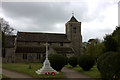 St Thomas A Becket church and war memorial, Framfield in TN22 5PT