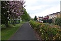 Cycle and foot path beside Bishop's Way in NG15 8AH