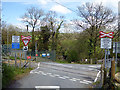 Open level crossing at Bronwydd in SA33 6JB