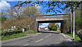 Teversal - former railway bridge over Fackley Road in Stanton Hill & Teversal Ward