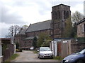 St John the Evangelist - viewed from Hill Top Close in HG1 4EH
