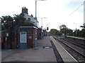 Platform 1, Kirby Cross railway station in CO13 0SQ