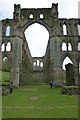 Nave and Choir at Rievaulx Abbey in YO62 5LB