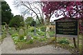 Bolton Percy cemetery in YO23 7AH