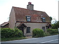 Cottages on Harwich Road (B1414) in Beaumont-cum-Moze