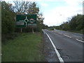 A120 approaching roundabout in CO12 5HJ