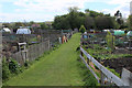 Allotments off Leeds Road in Tadcaster in LS24 9HD