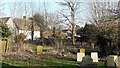 Churchyard and Church Farm, Towersey in OX9 3QP