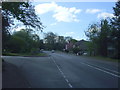 Road junction on the A134, Sicklesmere in Sicklesmere