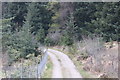 Road behind Cruach Cottage in PH17 2QA