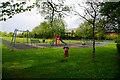 Play area behind Belvedere Park, Town Green, Aughton in L39 6RR