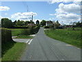 Road junction, Lindsey Tye in Lindsey
