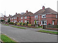Glapwell - semi-detached houses on Park Avenue in S44 5PY