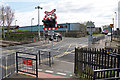 Level crossing at Howdon in NE28 0PD
