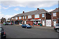 Row of shops on Tynemouth Road in NE28 0AX